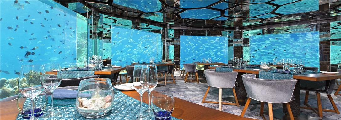 馬爾地夫旅遊-安娜塔拉、齊哈瓦島-海底餐廳