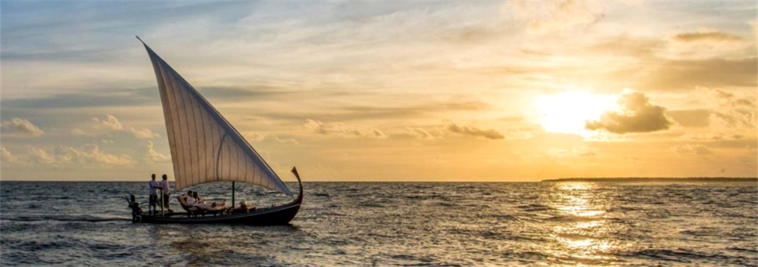 馬爾地夫旅遊-海德威度假村(神仙珊瑚島)-夕陽巡弋