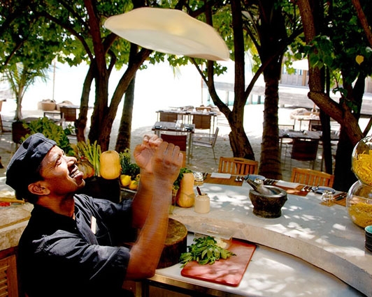 馬爾地夫旅遊-胡瓦芬島-餐廳