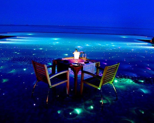 馬爾地夫旅遊-胡瓦芬島-晚餐