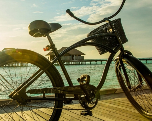 馬爾地夫旅遊-美莉芙西島(COMO集團)-腳踏車