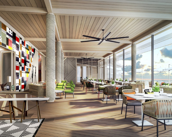 一島一飯店渡假村自由活動 (HB早晚餐)