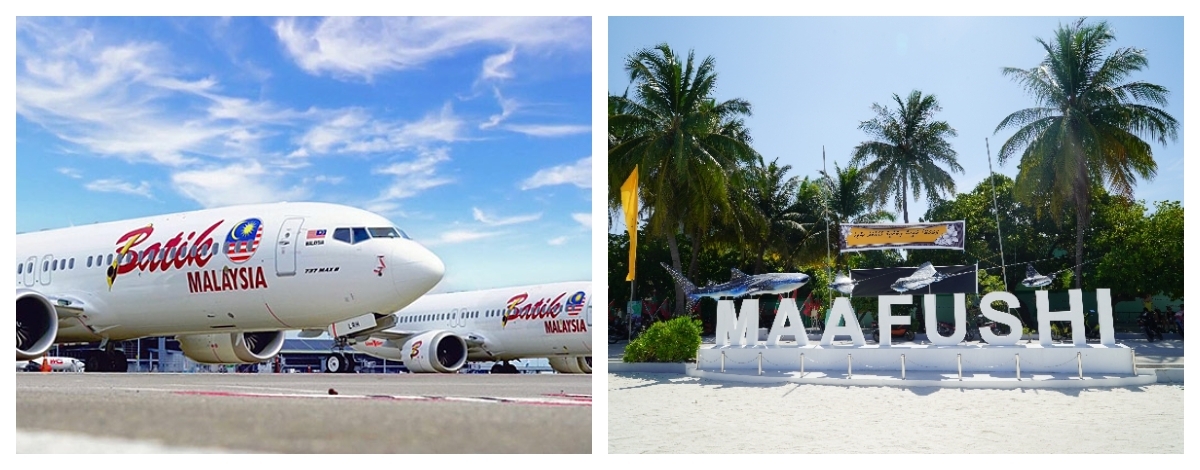 退房→馬列機場→快艇前往居民島→居民島自由活動→可搭配美食地圖自由探索居民島