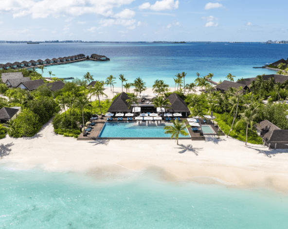 杜拜→馬爾地夫→快艇前往Dusit D2 Feydhoo五星級渡假島→渡假村晚餐(AI餐飲酒水全包計畫)