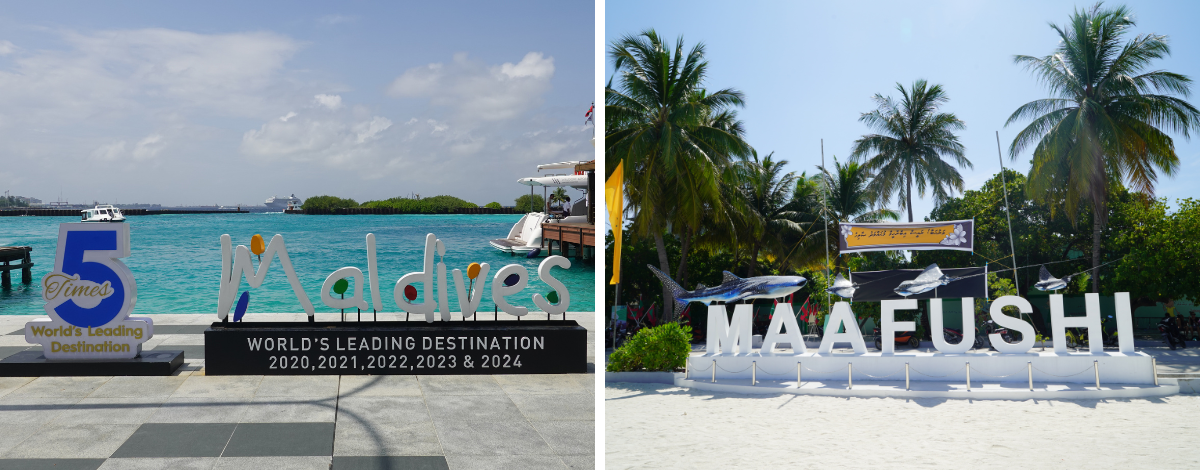 台北→抵達吉隆坡第一航廈→前往吉隆坡第二航廈轉機→飛往馬列→出關後搭乘快艇前往居民島