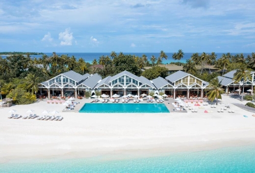 馬爾地夫旅遊推薦-時尚渡假。居民島+The Standard泳池水上屋，雙島八日新選擇(吉隆坡轉機)