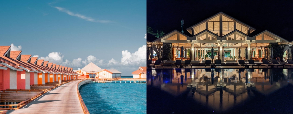 馬爾地夫旅遊推薦-時尚渡假。居民島+The Standard泳池水上屋，雙島八日新選擇(吉隆坡轉機)