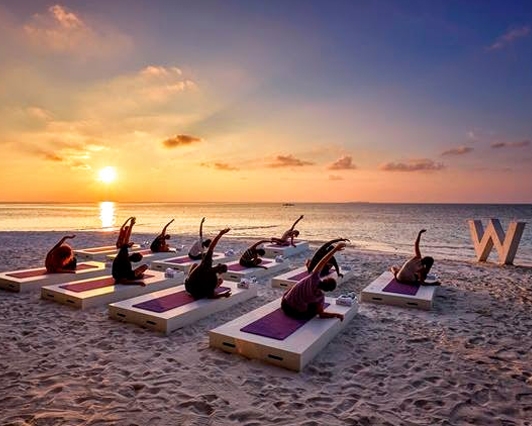 馬爾地夫旅遊-W美夢島-YOGA