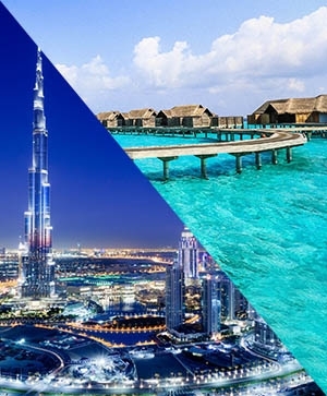 馬爾地夫旅遊推薦-奢華雙城。杜拜加馬爾地夫頂級之旅12日