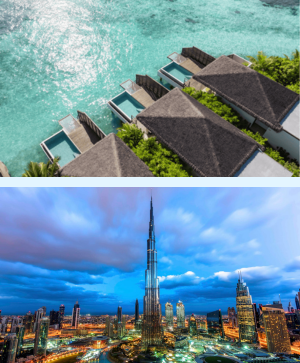 奢享雙城全程五星住宿。杜拜+馬爾地夫雙國之旅 11日