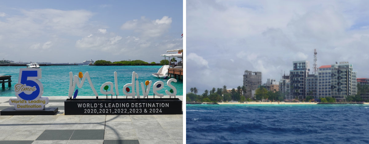 台北→抵達吉隆坡第一航廈→轉乘機場捷運至第二航廈→馬列機場→快艇前往居民島